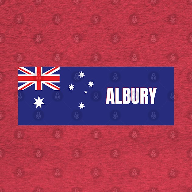 Albury City in Australian Flag by aybe7elf